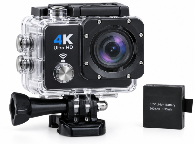 Ultra HD 4K Waterproof Wide-Angle Wireless Camera